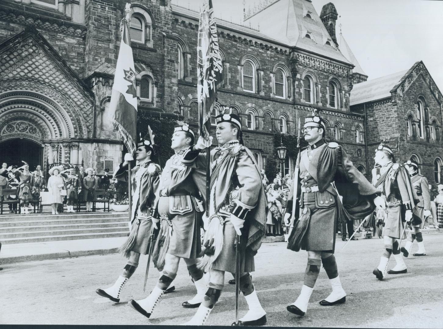 Royal Tours - Queen Mother Elizabeth (Canada 1974) Toronto