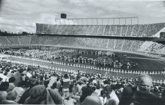 Edmonton's Commonwealth Stadium was the venture for the final official function of Prince Charles, the opening of the World University Games, on Canada day