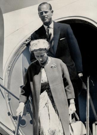 Pale, Drawn, Queen Arrives At Whitehorse
