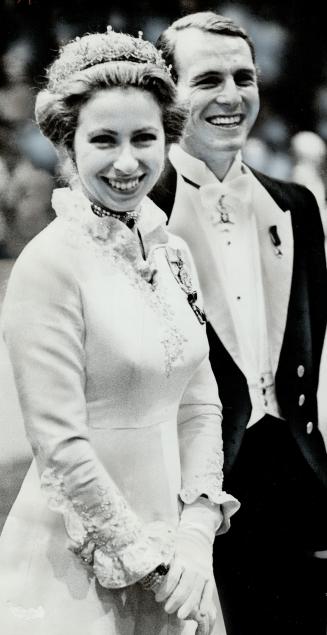 Princess Anne and her husband Capt