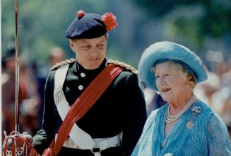 Great Britain Royal Family Queen Elizabeth Queen Mother 1989