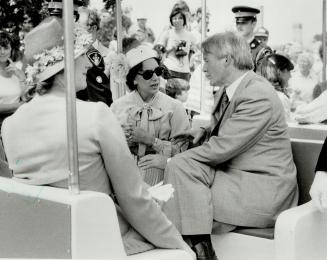 Royal Tours - Princess Margaret and Lady Sarah (1981)