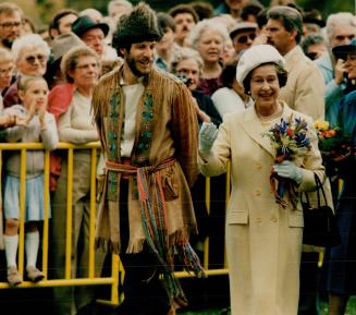 Royal Tours 1984 Queen Elizabeth and Prince Philip in Canada
