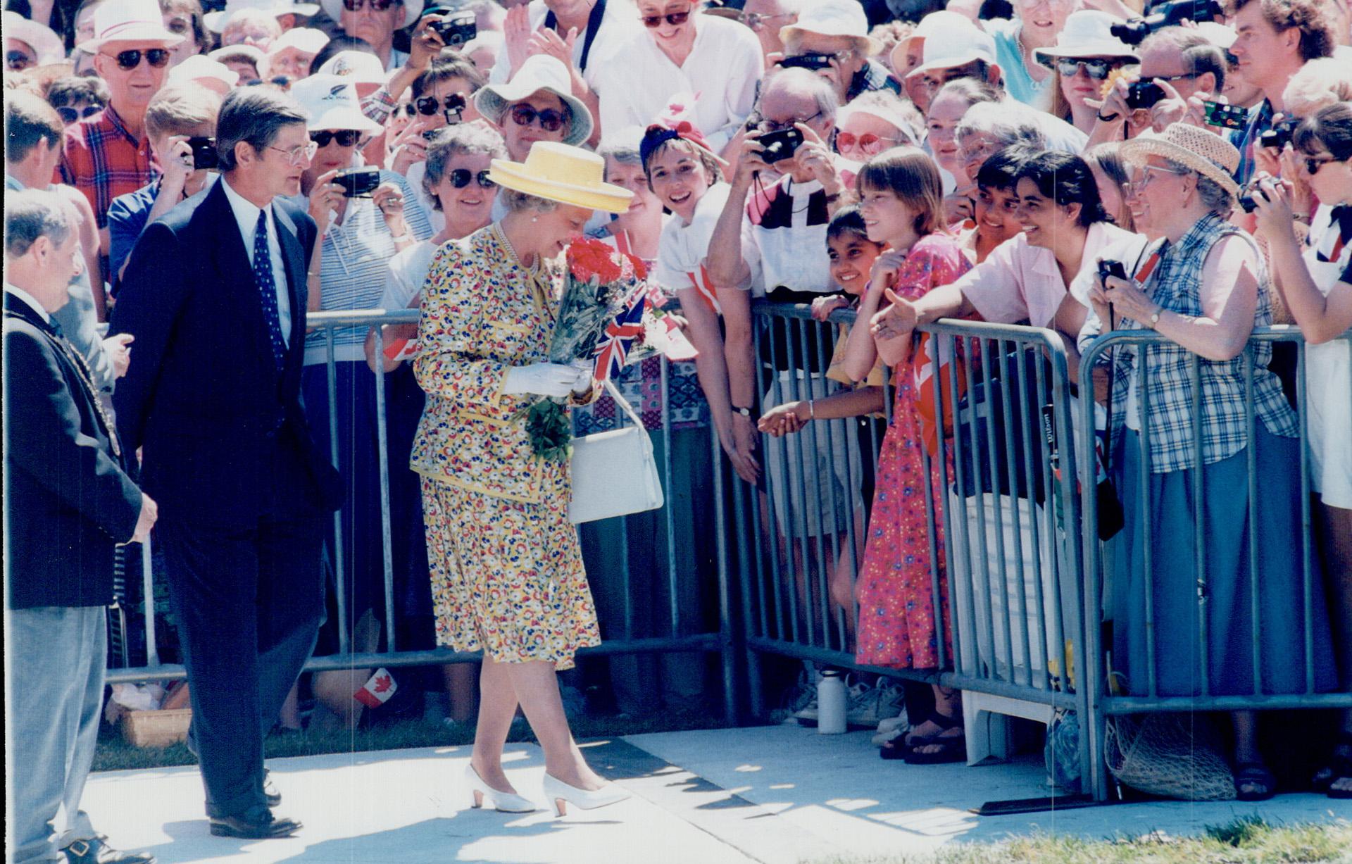 queen elizabeth visit to canada 1997