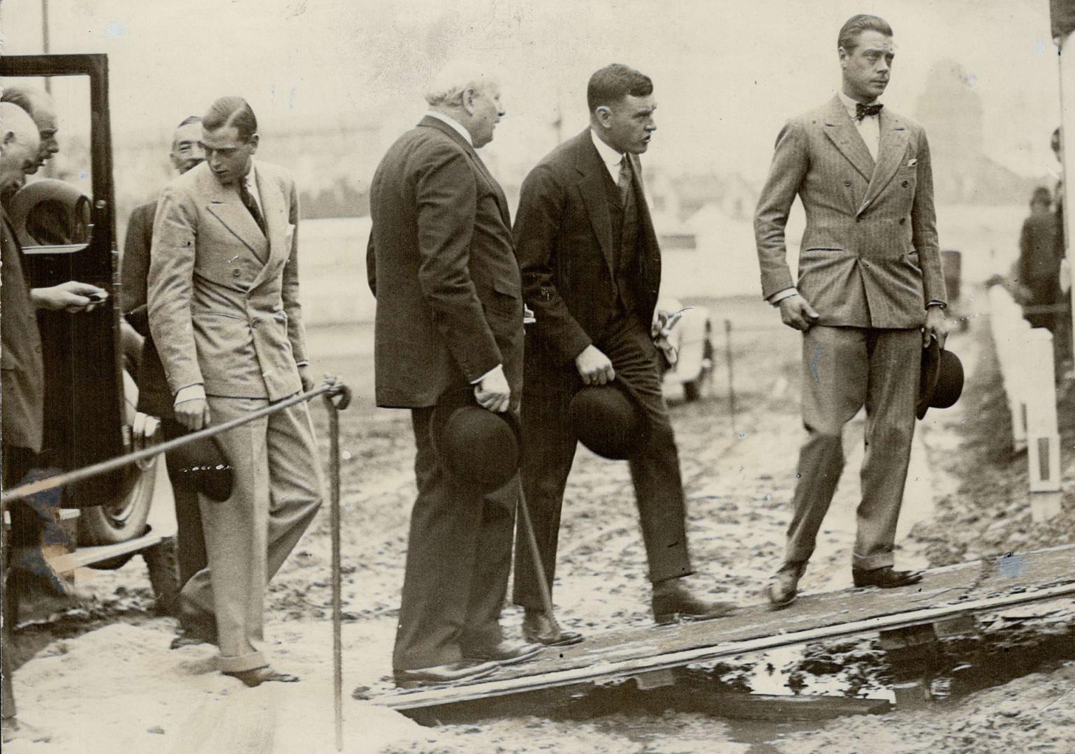 Prince George and Prince Edward visited the fair in 1927