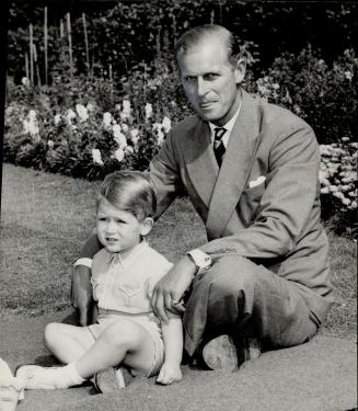 In tenderness, and restraint, the Duke holds almost boundless energies of young Prince in check for just a moment