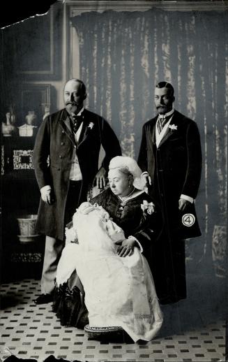 Queen Victoria Prince of Wales (Edward VII) Duke of York (Geo