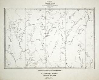 Map of the Province of Nova Scotia Lakeview Sheet (Sheet No