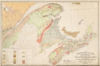 Geological Map of Canada and Newfoundland