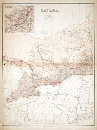 Canada. West Sheet.