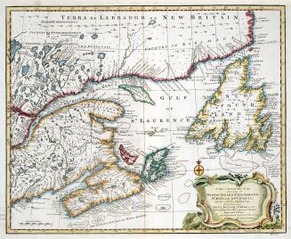 A New and accurate map of the islands of Newfoundland, Cape Breton, St