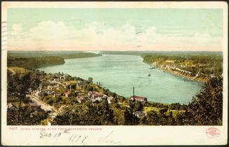 Down Niagara River from Queenston Heights