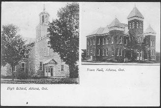 High School, Athens, Ontario / Town Hall, Athens, Ontario