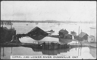 Canal and Lower River, Dunnville, Ontario
