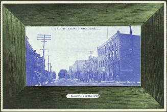 Main Street, Georgetown, Ontario Souvenir of Georgetown