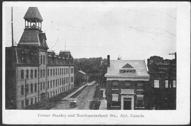 Corner Stanley and Northumberland Streets, Ayr, Canada