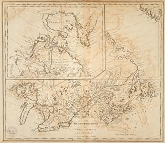 British Possessions in North America from the best authorities
