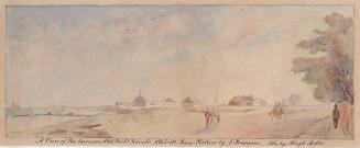 A View of the Garrison (Old Fort), 1845 circa,Toronto