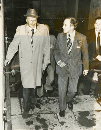 Prime Minister Pierre Trudeau and University of Toronto professor and author Marshall McLuhan, Windsor Arms Hotel
