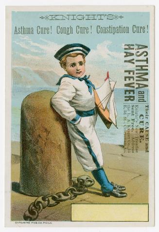 Knight's asthma cure! Cough cure! Constipation cure!