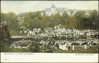 Regatta at Port Sandfield, Muskoka, Canada