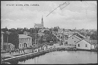 Street scene, Ayr, Canada