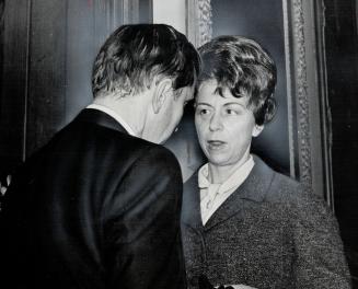 Mrs. Marjorie Rogers attends inquest. It was at her home that Alexander Globe received telephone call to come to see Katherine and found her dead on her bed
