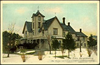 The Pines, Deseronto. The House of the Late Dr. Oromhyatkha