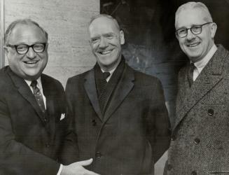 First meeting between Finance Minister Mitchell Sharp and ex-finance minister Walter Gordon since Gordon's reappointment to the cabinet took place las(...)