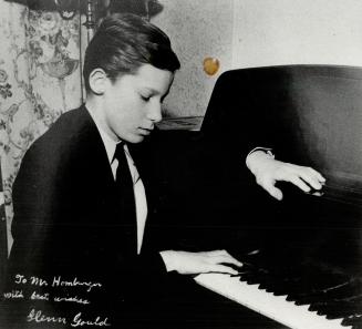 Musical Memorabilia: Ottawa exhibit shows the young Glenn Gould (above) grew into not only the greatest pianist but one of the greatest musical pack rats of his generation