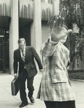 The picture below was taken by Star photographer Bob Olsen in June, 1975, when Gouzenko came out of hiding in Toronto to testify in a lawsuit. It was (...)