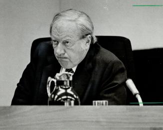 Centre of controversy: Mr. Justice Samuel Grange, who is heading the royal commission into the deaths of 36 babies at the Hospital for Sick Children, (...)