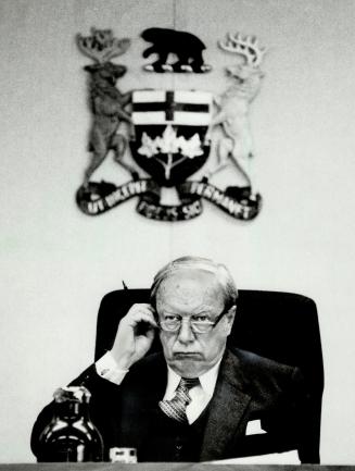 Will write report: Mr. Justice Samuel Grange of the Ontario Supreme Court, will present his report on the commission hearings later this year. The inquiry was established April 21, 1983