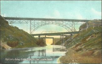 High Level & Railway Bridges Desjardines Canal, Hamilton, Canada