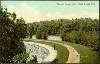 Dam at Jones Falls, Rideau Lakes, Ontario