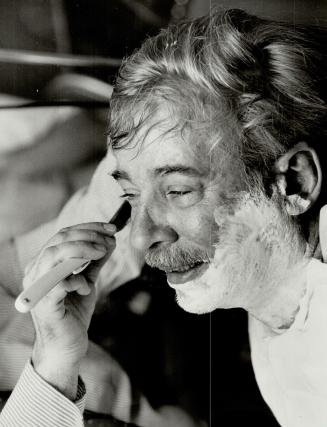 Toronto CBC-Radio broadcaster Peter Gzowski promised to shave off his beard when the Edmonton Oilers won the Stanley Cup