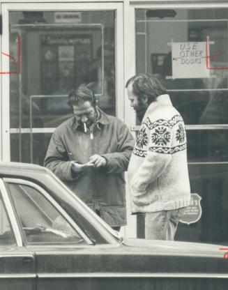 Reporter Hakala samples the panhandler's life