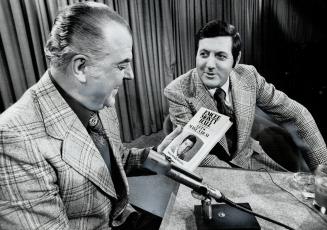 In Toronto visiting friends and attending to business, Let's Make a Deal host Monty Hall yesterday talked with Elwood Glover on CBC's Luncheon Date. H(...)