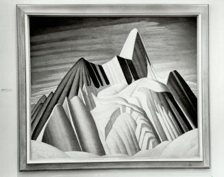 Mount Robson, as painted by Lawren Harris, is another of the works on exhibition in the College Park gallery