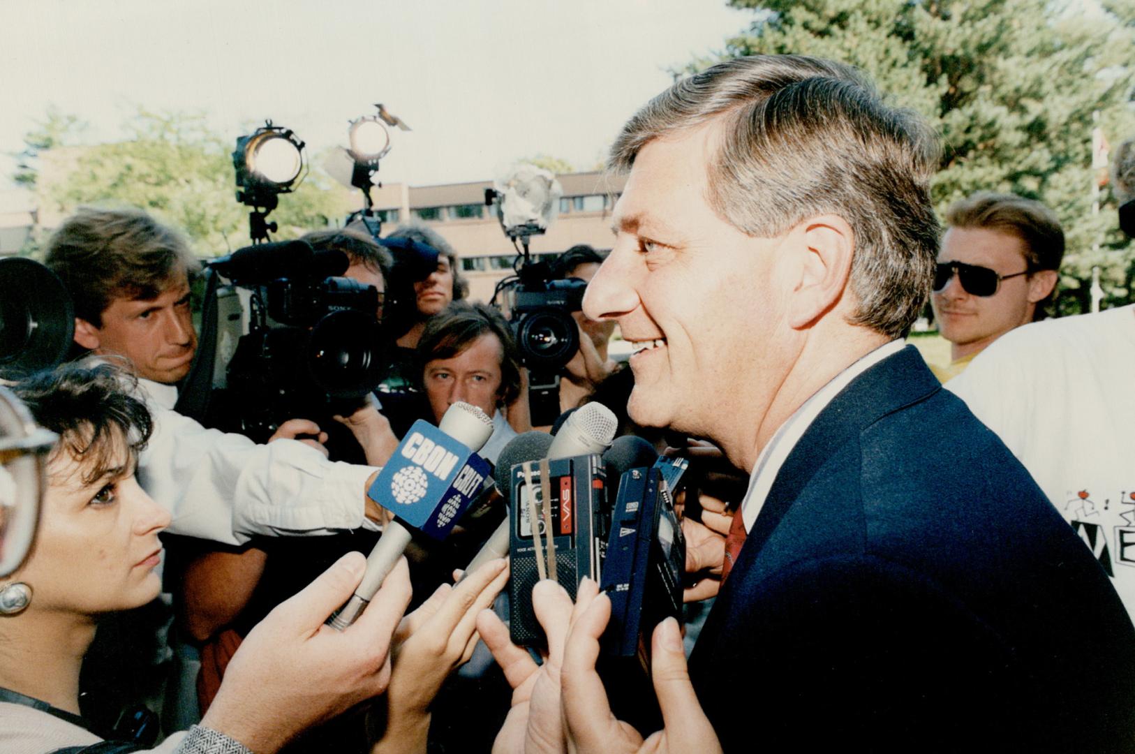 Harris, Mike - Election Campaign - 1990