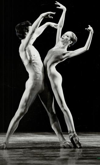 Triumph: Toronto-born Evelyn Hart, dancing with David Peregrine in Belong pas de deux a the National Ballet's 1981 gala, is returning to O'Keefe Centre to perform in Giselle next Saturday