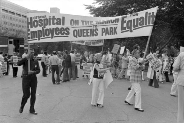 Hospital workers' strike