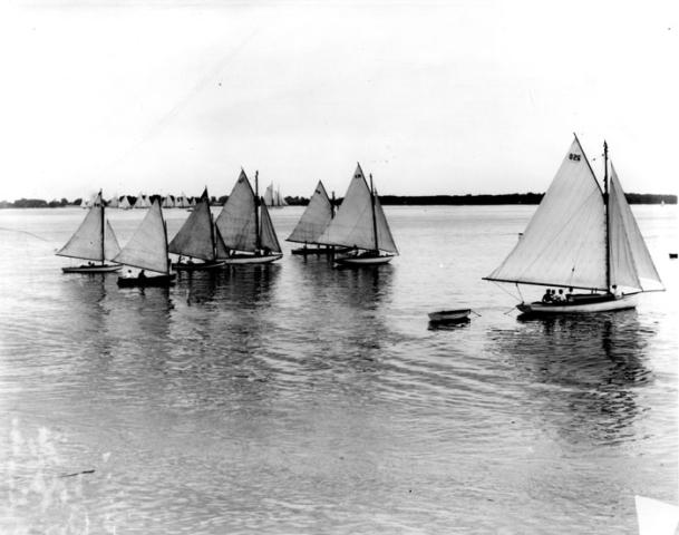 Sailboats on Toronto Bay