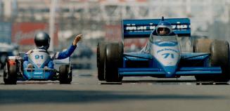 Ben Scattergood is only 14 years old but he is determined to follow in Ludwig Heimrath's racing treadmarks