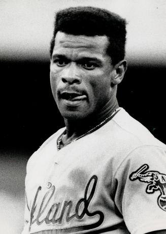 Rickey Henderson: Oakland outfielder's 41 thefts are tops in American League
