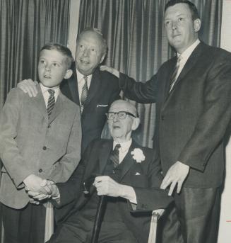 Four Generations of Hewitts, with W. A. in the Centre