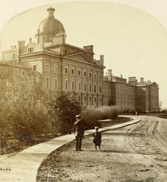 Lunatic Asylum, Queen Street West, south side, opposite Ossington Avenue, Toronto, Ontario