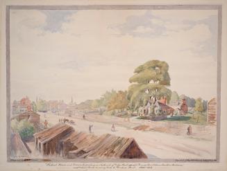 Ridout House and Grounds, circa September, 1858, Toronto, Ontario