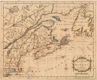 A new and accurate map of Québec and its boundaries from a late survey