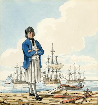 A Seaman with a Man of War's Barge (1777)